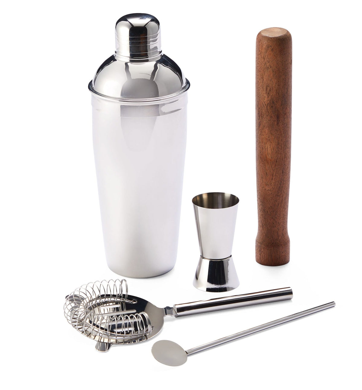 Stainless Steel Cocktail Making Set, 5-pc R9O0 - product image 1