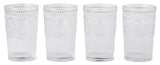 Vintage Embossed Glass Tumbler Set, 4-pk X0O6 - product image 2
