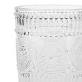 Vintage Embossed Glass Tumbler Set, 4-pk X0O6 - product image 3