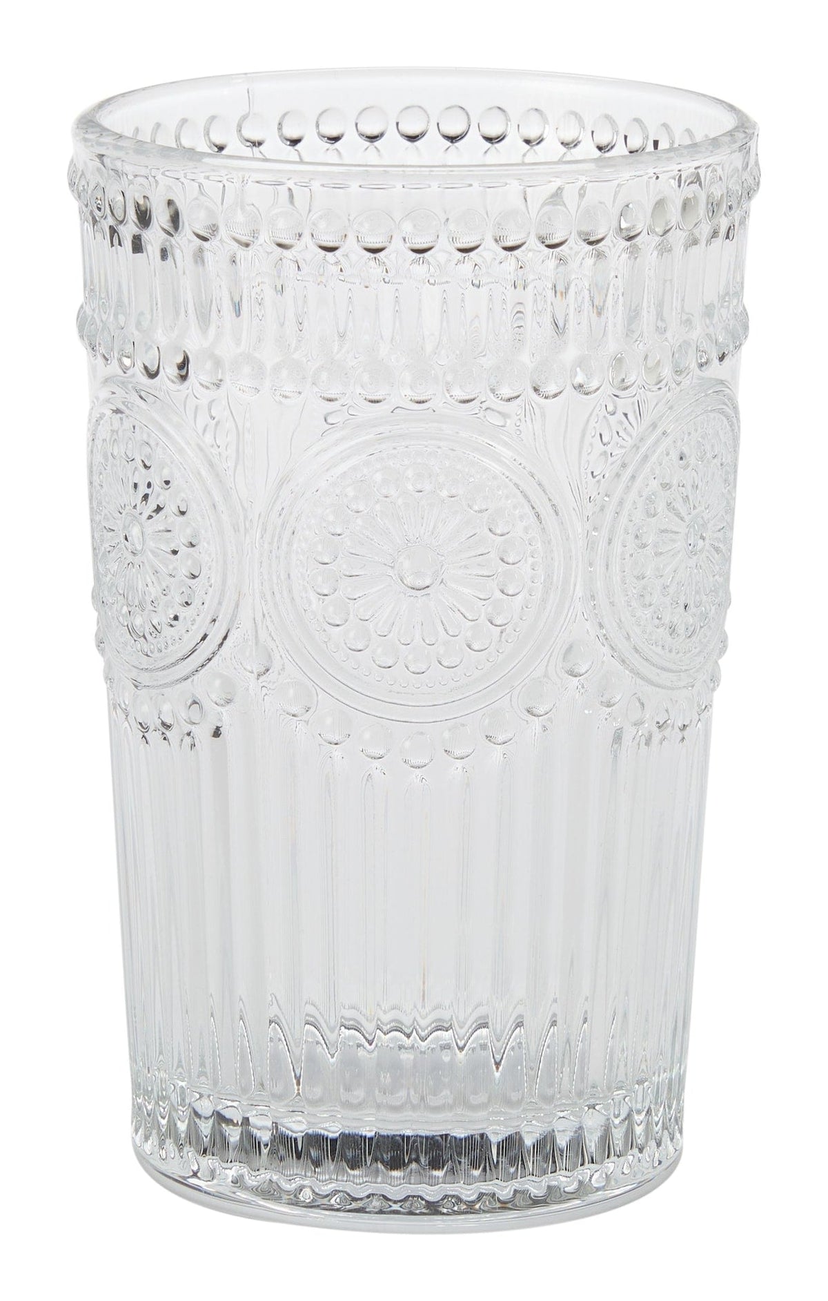 Vintage Embossed Glass Tumbler Set, 4-pk X0O6 - product image 5