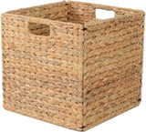 Weiss Cube Woven Natural Material Collapsible Basket, 13 x 13-in T8X1 - product image 1