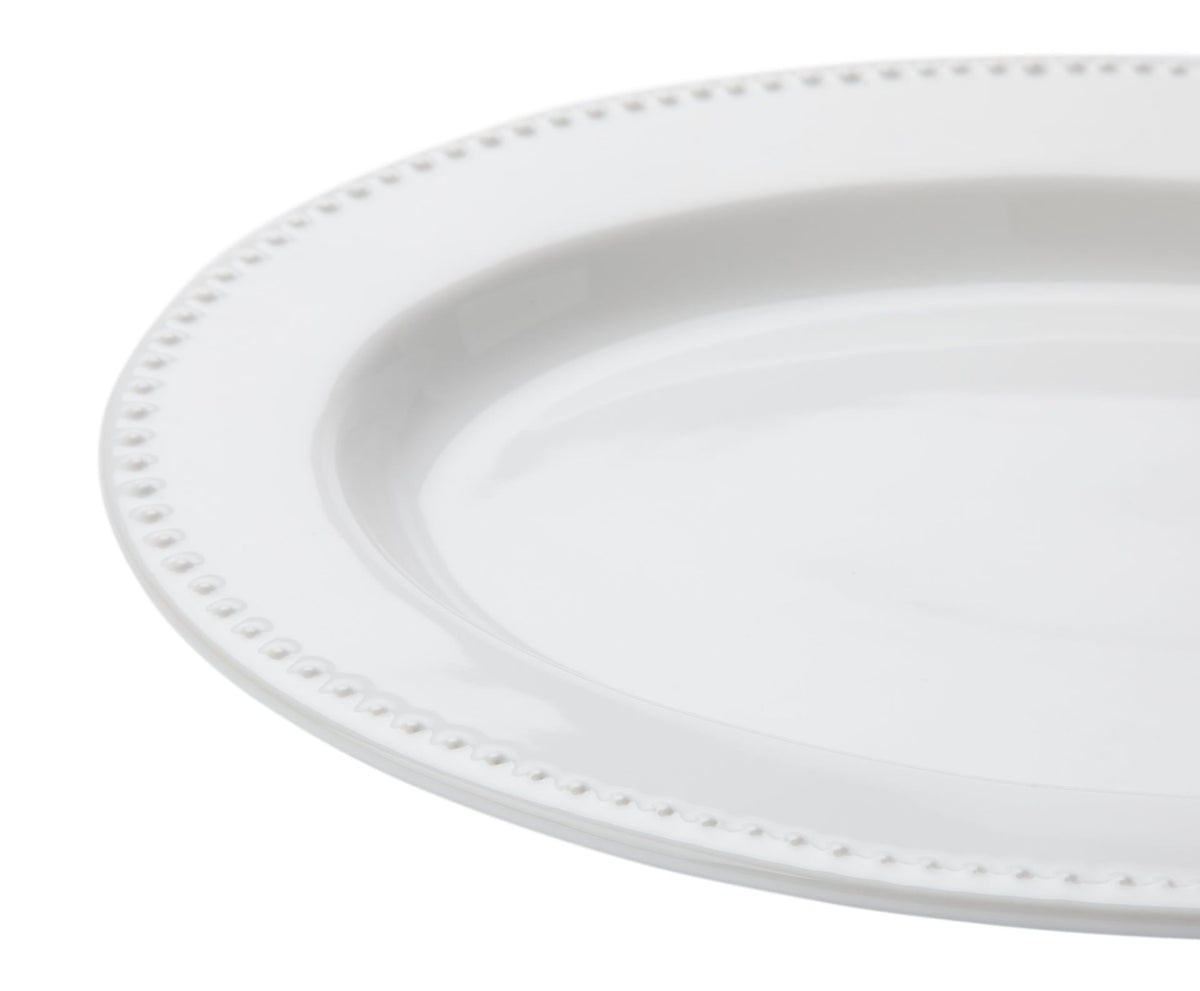 Whitworth Oval Stoneware Platter, 11.3-in, White R8D7 - product image 2
