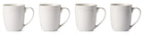 Whitworth Porcelain Mug Set, White, 4-pk Y8N5 - product image 1