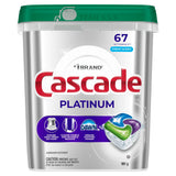 Platinum ActionPacs Dishwasher Detergent Pods, Fresh, 67 Count J7M7 - product image 1