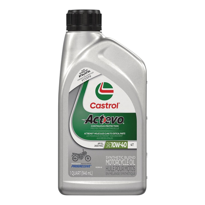 Actevo Motorcycle Oil 4T 10W40, 946-mL K5H7