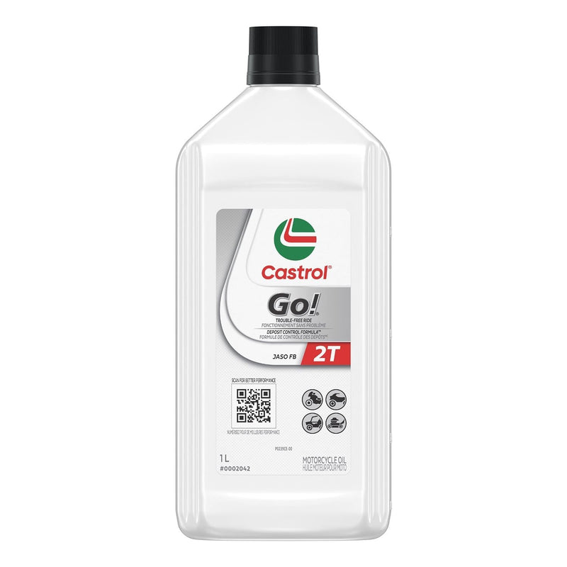 Go! 2-Stroke 2T Motorcycle Oil, 1-L L3T4