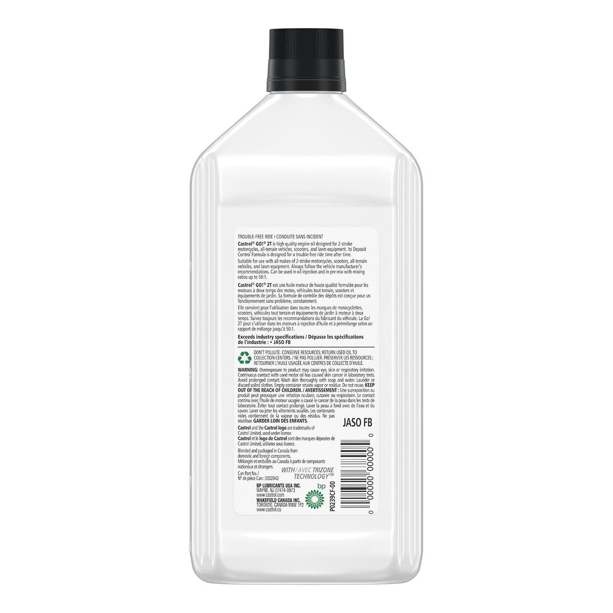 Go! 2-Stroke 2T Motorcycle Oil, 1-L L3T4 - product image 2
