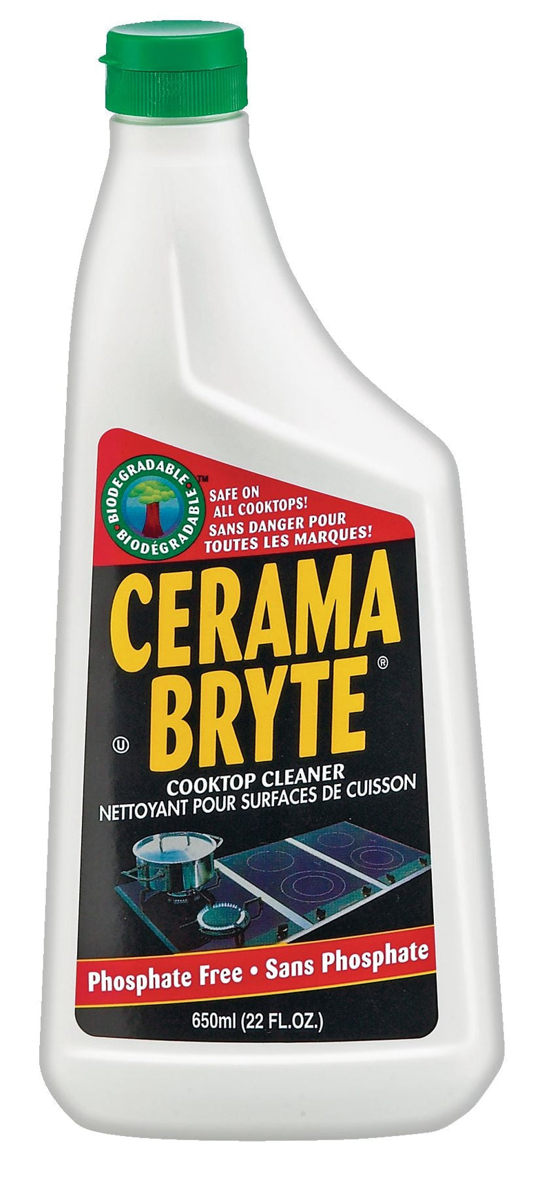 Bryte Ceramic Cooktop Cleaner, Biodegradeable, 650-mL W3R3