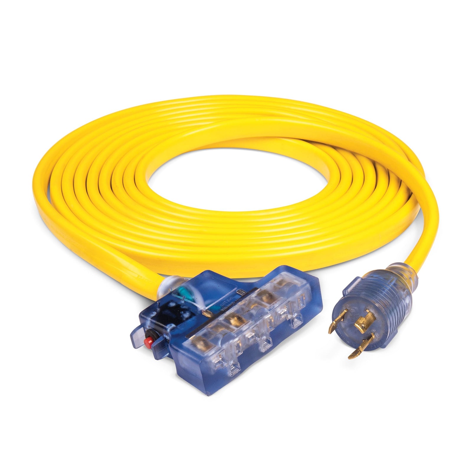 20A, 125V L5-30R Flat Design Generator Extension Cord, 25-ft X5O3 - product image 1