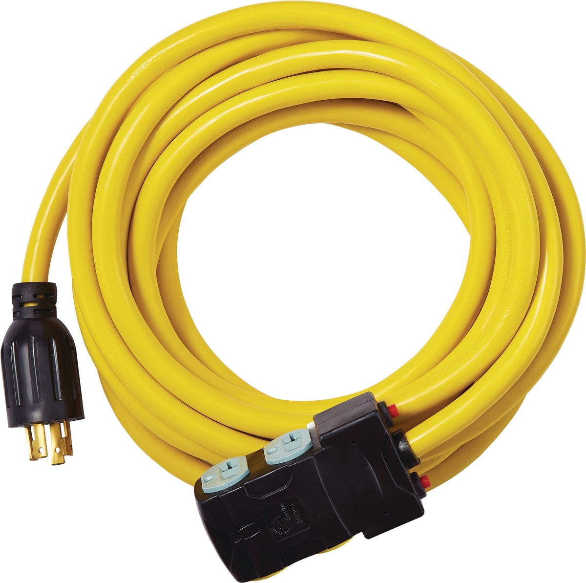 Power Equipment 30A, 250V Flat Generator Extension Cord, 25-ft X4S3 - product image 4