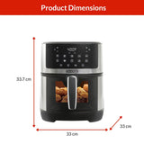Air Fryer with LED Touchscreen Display, 7-qt K9I0 - product image 2
