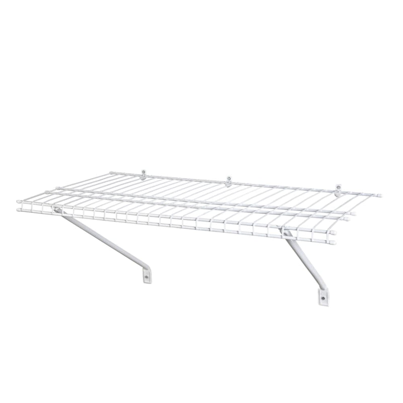 Linen Wall Shelf Kit/Wire Closet Shelving, Assorted Sizes I3O1