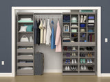 Modular Stackable Closet Storage Shelf Unit, Taupe W7B3 - product image 4