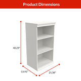Modular Stackable Closet Storage Shelf Unit, White K4R7 - product image 4