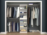 Modular Stackable Closet Storage Shelf Unit, White K4R7 - product image 5