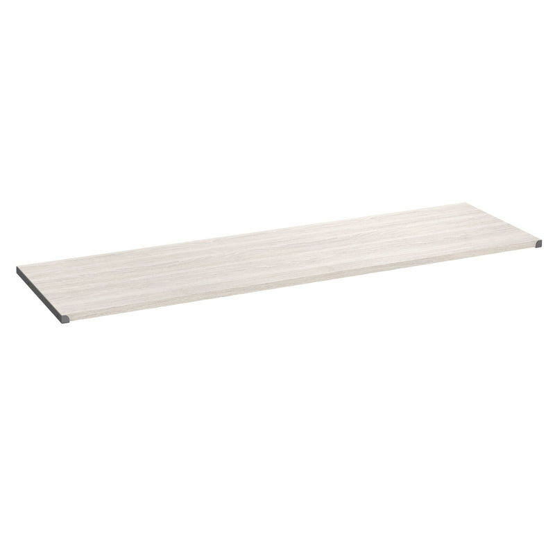 Suite Symphony Laminate Wood Top Shelf, White Timber, 48-in P5M6