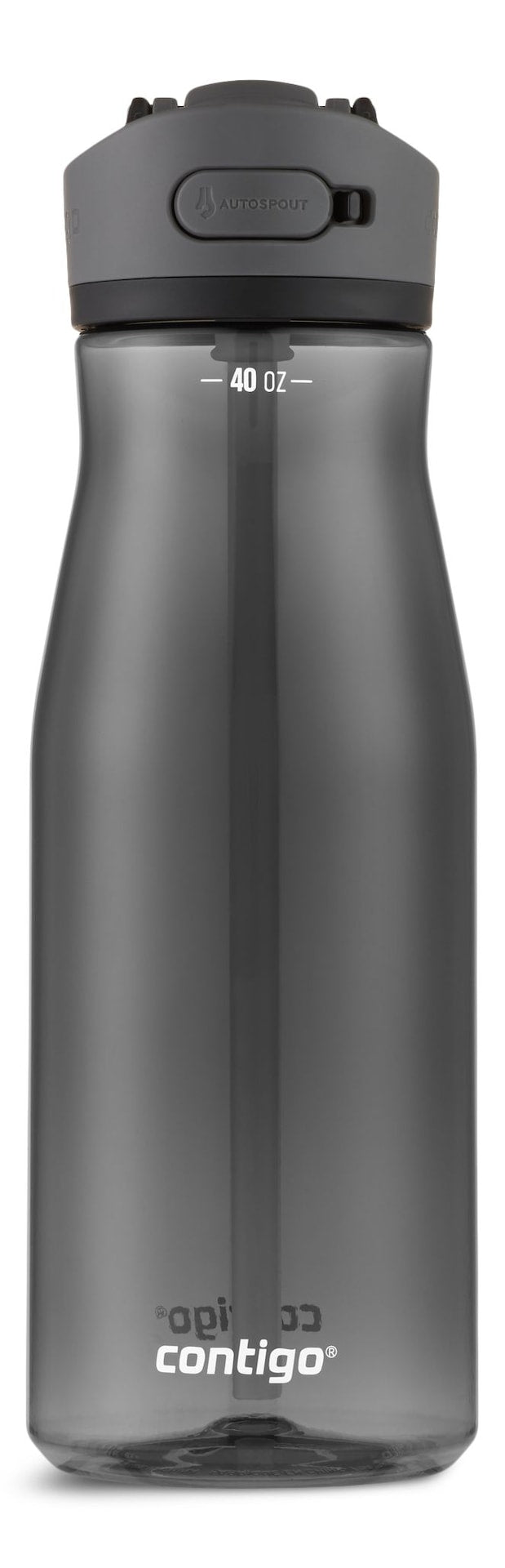 Ashland 2.0 BPA-Free Travel Straw Water Bottle with AUTOSPOUT Lid & Handle, 40-oz (1.18 L) D6C2