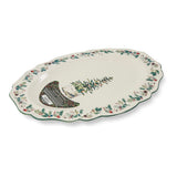 Home 29-cm Dishwasher Safe Winter Berry Serving Platter C8R9 - product image 1