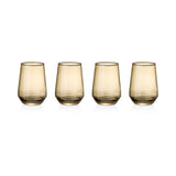 Home Harvest-Coloured Stemless Wine Glass Set, 4-pk M7J6 - product image 1