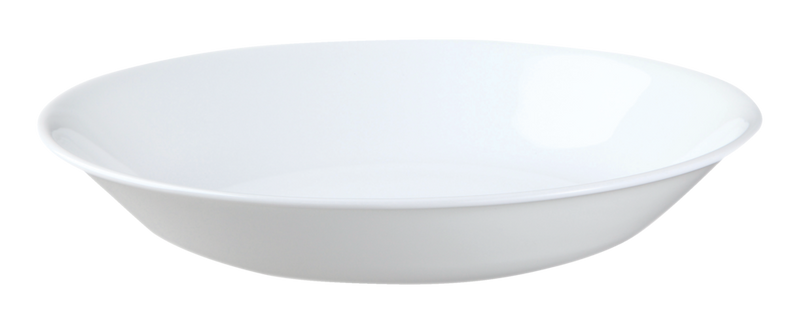 Glass Salad Bowl, 20-oz, White X2H8
