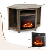 Fireplace TV Stand with Led Lights and 18" O8P8 - product image 8