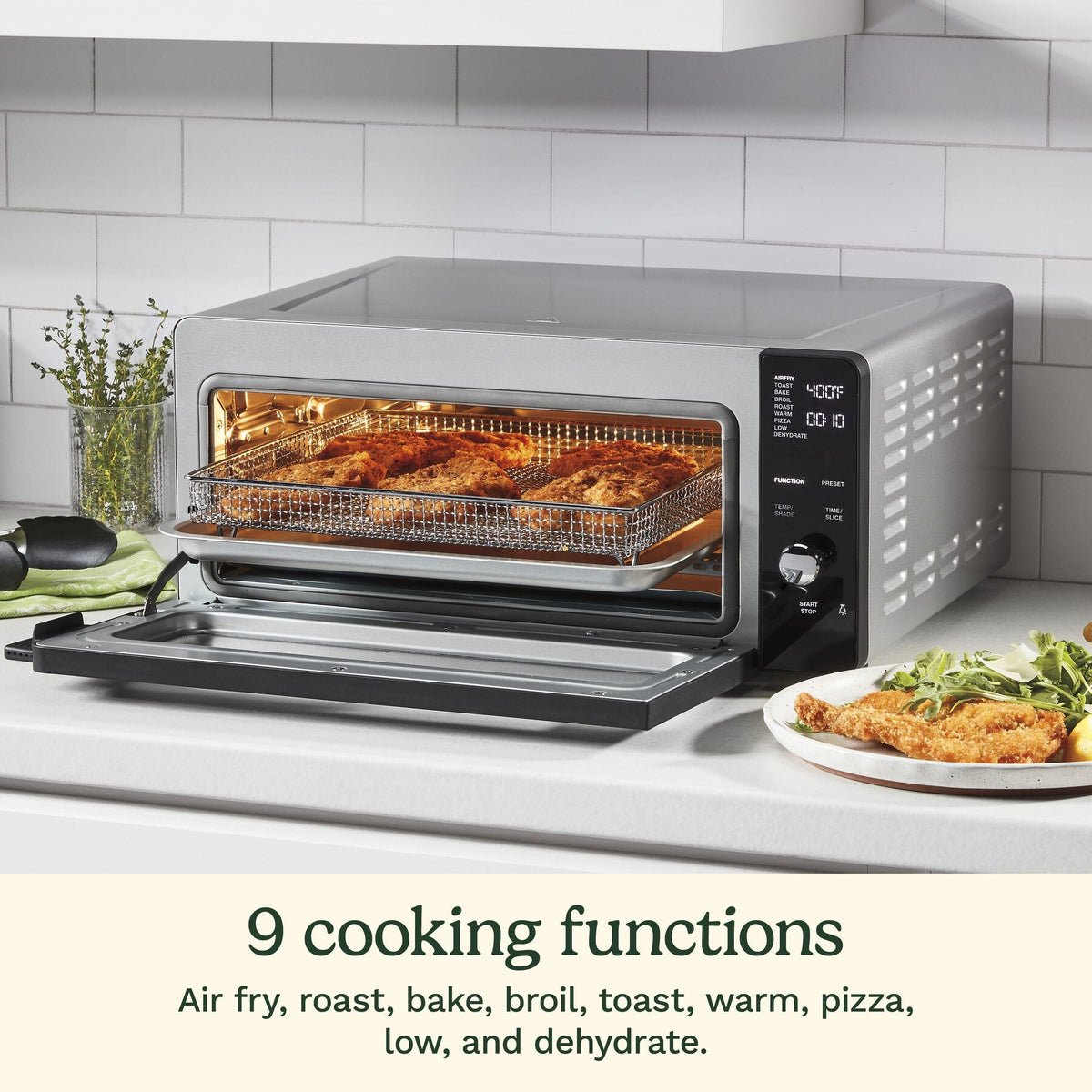 1800W Large Flip Up Air Fry Toaster Oven I0P0 - product image 5