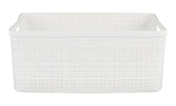 Medium Jute Weave Nesting Storage Basket, White R6C9 - product image 1