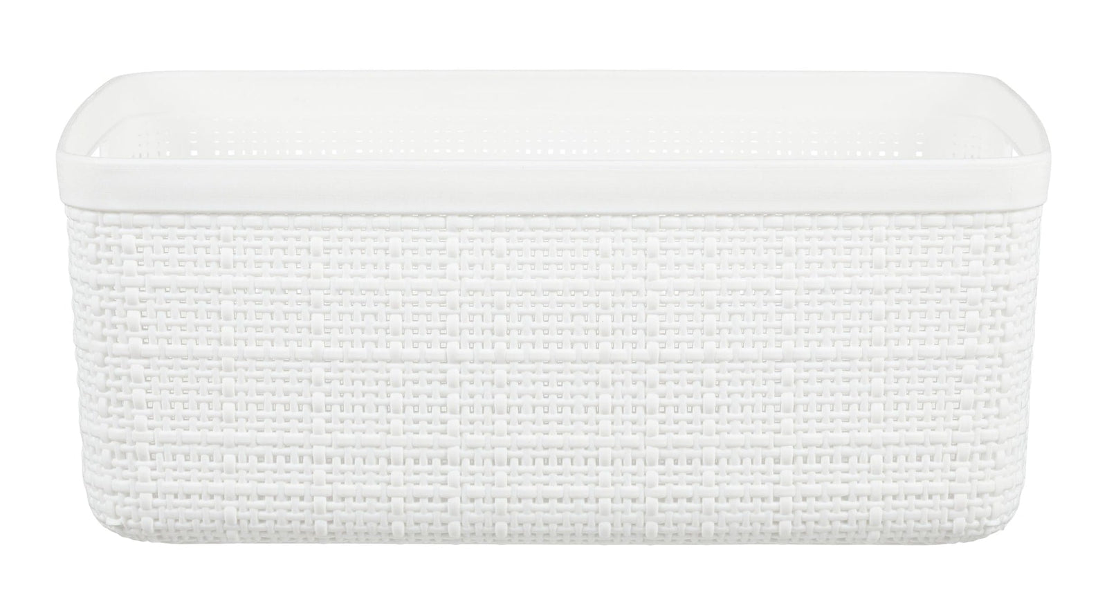Small Jute Weave Nesting Storage Basket, White B9K0 - product image 1