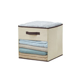 Collapsible Transparent Front Cube, 11-in, 6-pk, Beige I2E1 - product image 1