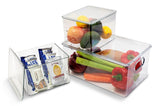 Clear Storage Bin Set, 3-pc J7C0 - product image 4