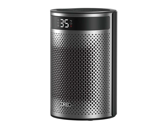 Home 1500W Portable Indoor Ceramic Heater with Remote, Black C0Q6