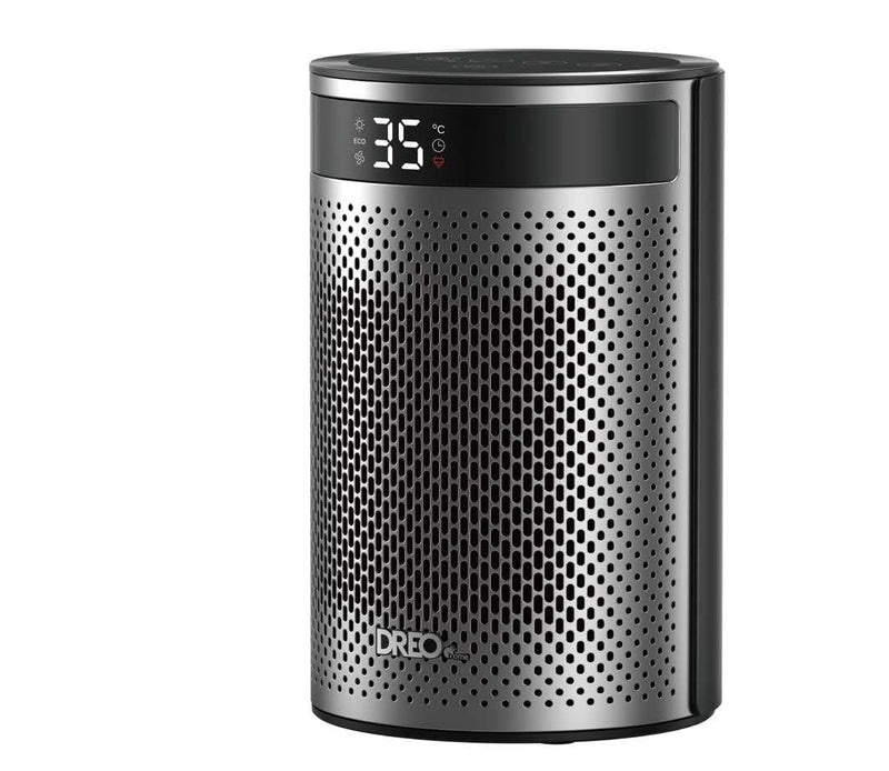 Home 1500W Portable Indoor Ceramic Heater with Remote, Black C0Q6