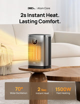 Home 1500W Portable Indoor PTC Ceramic Space Heater F1B1 - product image 8