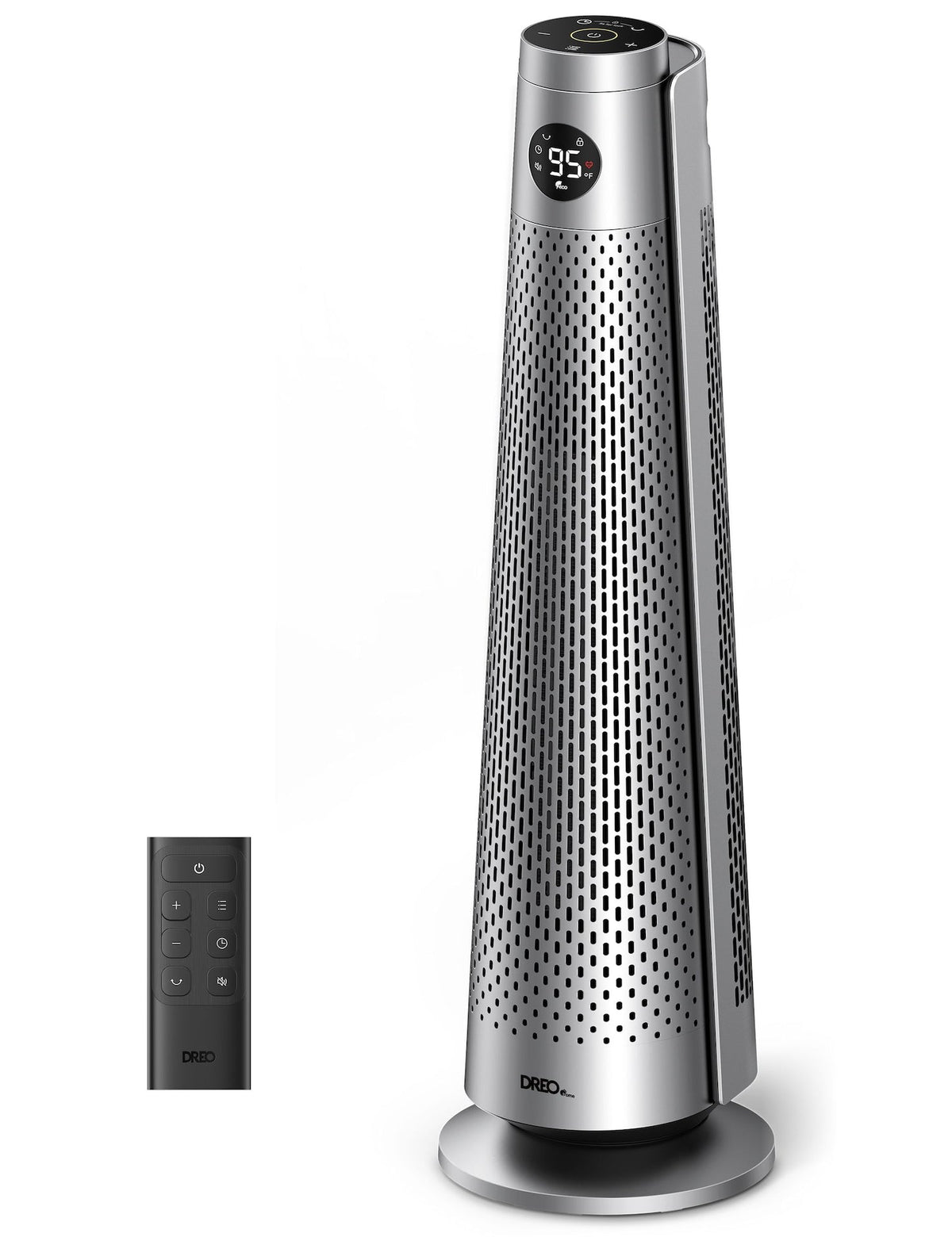 Home Large Room Space Heater with Adjustable Thermostat, 30-in H2N0 - product image 4