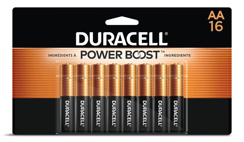 Coppertop AA Alkaline Batteries, 16-pk Q4X6