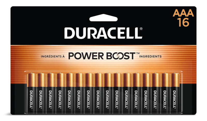 Coppertop AAA Batteries, Alkaline,16-pk H9E6