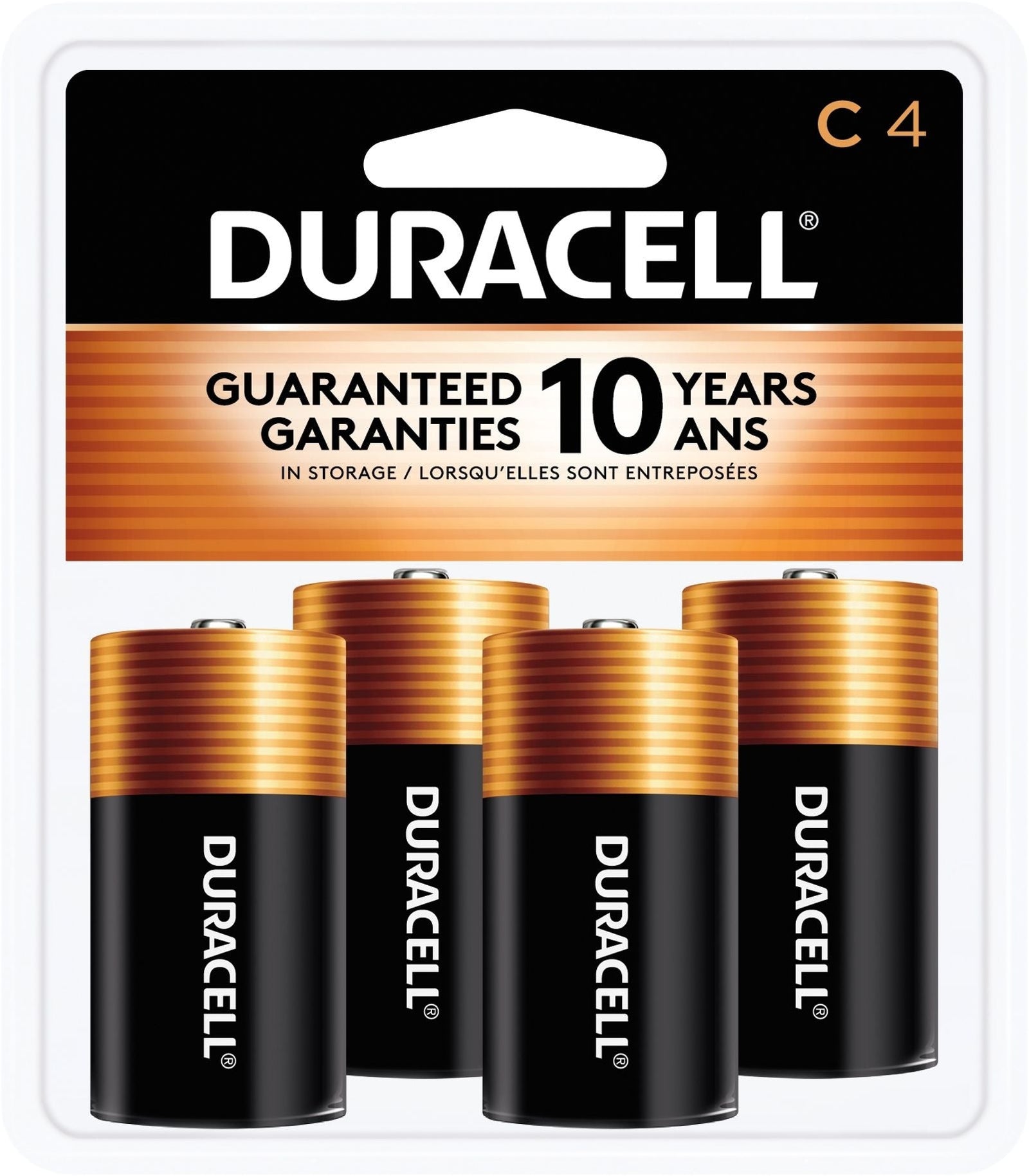 Coppertop C Alkaline Batteries, All Purpose, 4-pk M6Y5 - product image 1