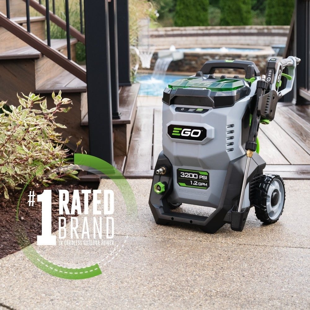 HPW3204-2 POWER+ 3200 PSI Pressure Washer with 2 x 6.0Ah Batteries and 320W Charger Q4X3 - product image 4