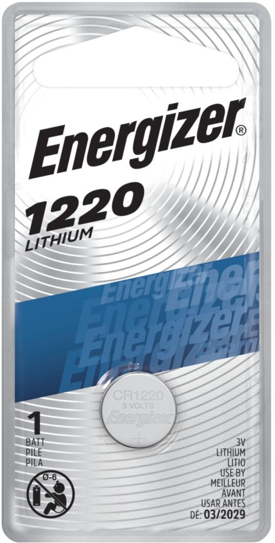 1-pk ECR1220 DL1220 3V / 3 Volt Lithium Coin Battery, Long Lasting O6Z7 - product image 1