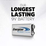2-pk 9V / 9 Volt Lithium Batteries, EZ Turn Lock, PowerSeal C3K8 - product image 4
