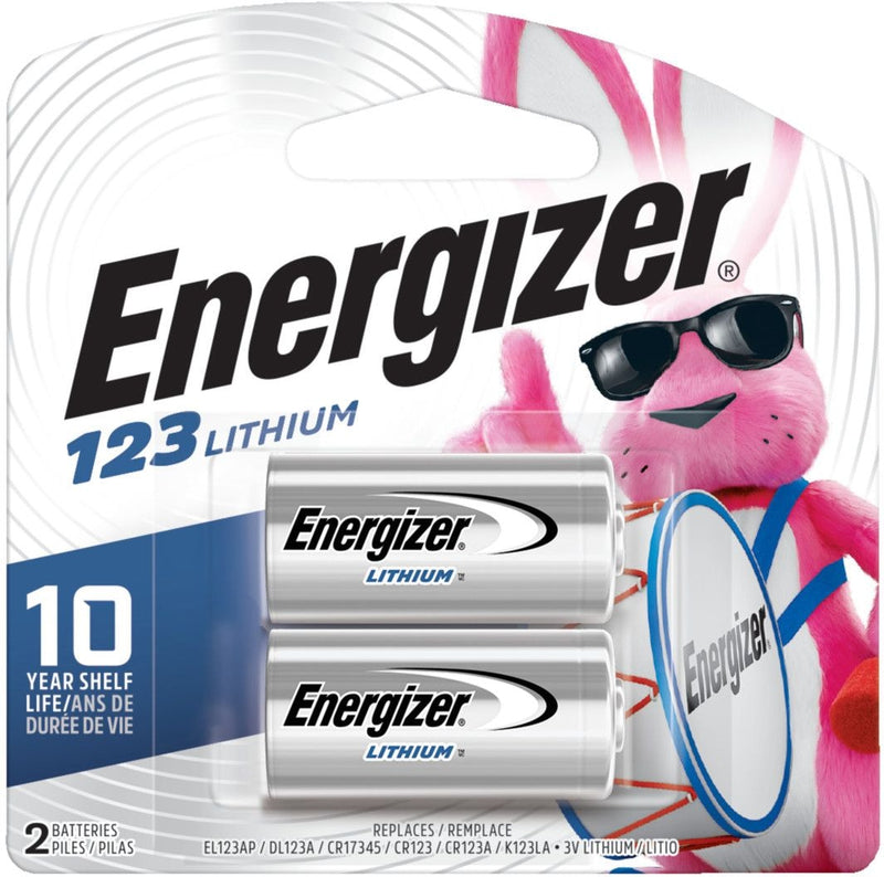 2-pk CR123 3V / 3 Volt Lithium Photo Batteries M3F8