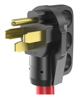 50A 25-ft Single-Outlet RV & EV Extension Cord, Red C3F2 - product image 3