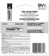 Max 1-pk 9V / 9 Volt Alkaline Battery, Long Lasting, All Purpose I3A9 - product image 3