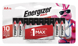 Max 16-pk AA Alkaline Batteries, Long Lasting, All Purpose S3Q7 - product image 2