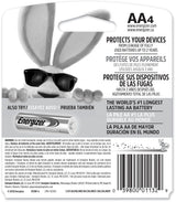 Max 4-pk AA Alkaline Batteries, Long Lasting, All Purpose T5S2 - product image 2