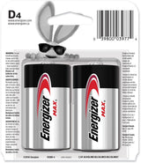 Max 4-pk D Alkaline Batteries, Long Lasting, All Purpose M9G5 - product image 3
