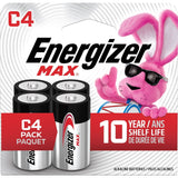 Max4-pk C Alkaline Batteries, Long Lasting, All Purpose I2N6 - product image 3