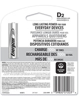 NH50BP-2 2-pk D NiMH Rechargeable Batteries, Pre-Charged, Long Lasting A8N0 - product image 2
