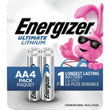 Ultimate Lithium AA Batteries, Long Lasting, All Purpose, 4-pk I5D9 - product image 1