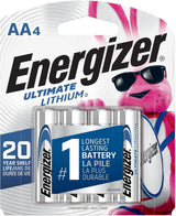 Ultimate Lithium AA Batteries, Long Lasting, All Purpose, 4-pk I5D9 - product image 2